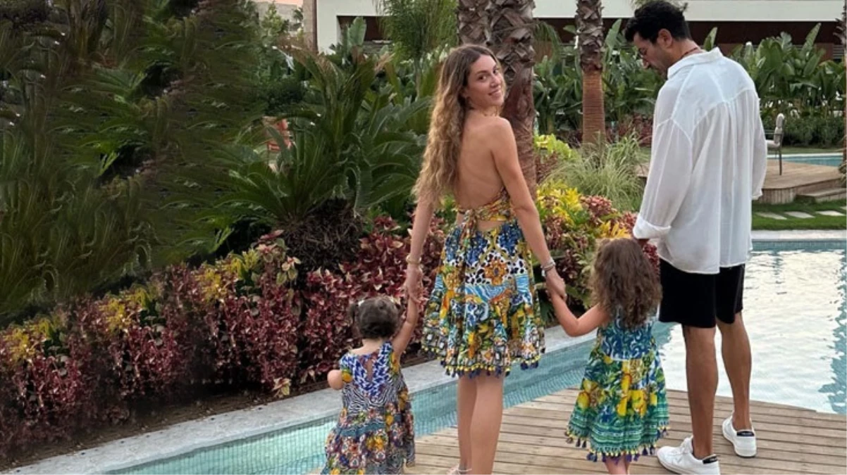 Kenan İmirzalıoğlu ve Sinem Kobal ‘dan aile pozu