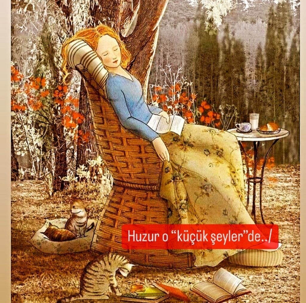 Huzur o küçük şeylerde…