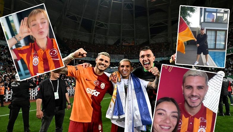 Ünlü isimler Galatasaray’ın şampiyonluğunu kutladı!