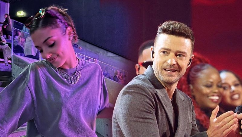 Hande Erçel, Justin Timberlake konserinde