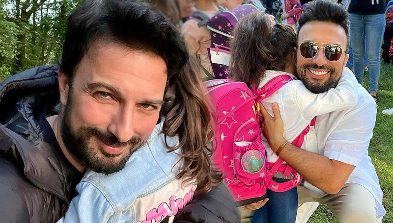 Tarkan kızı Liya’nın okuldaki ilk gününü paylaştı