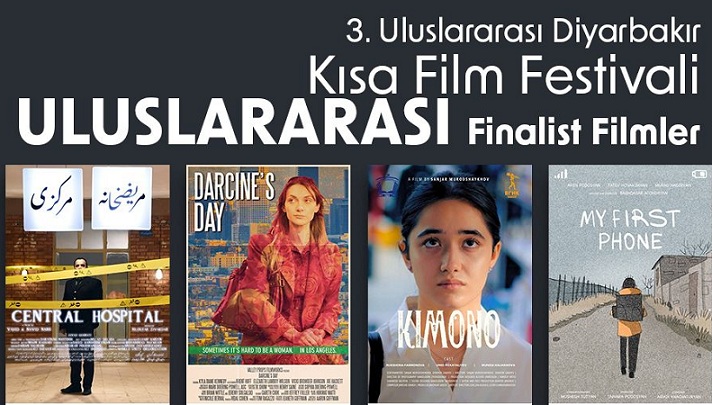 3.Uluslararası Diyarbakır Kısa Film Festivali, 18 Ekim’de Diyarbakır’da başlıyor…