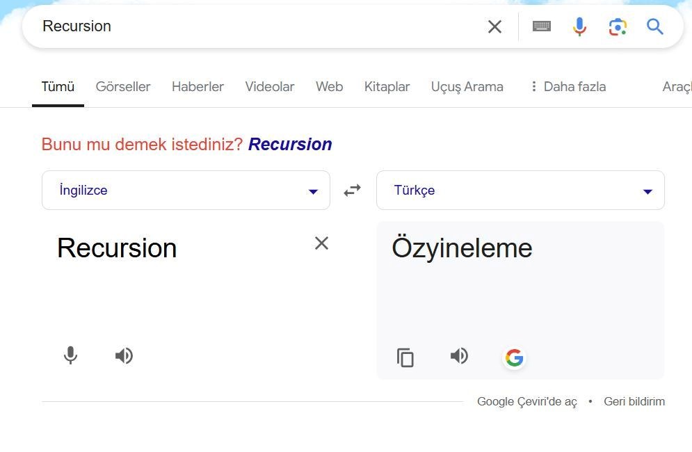 Google'ın Bilinmeyen Özellikleri ve Eğlenceli Hileleri