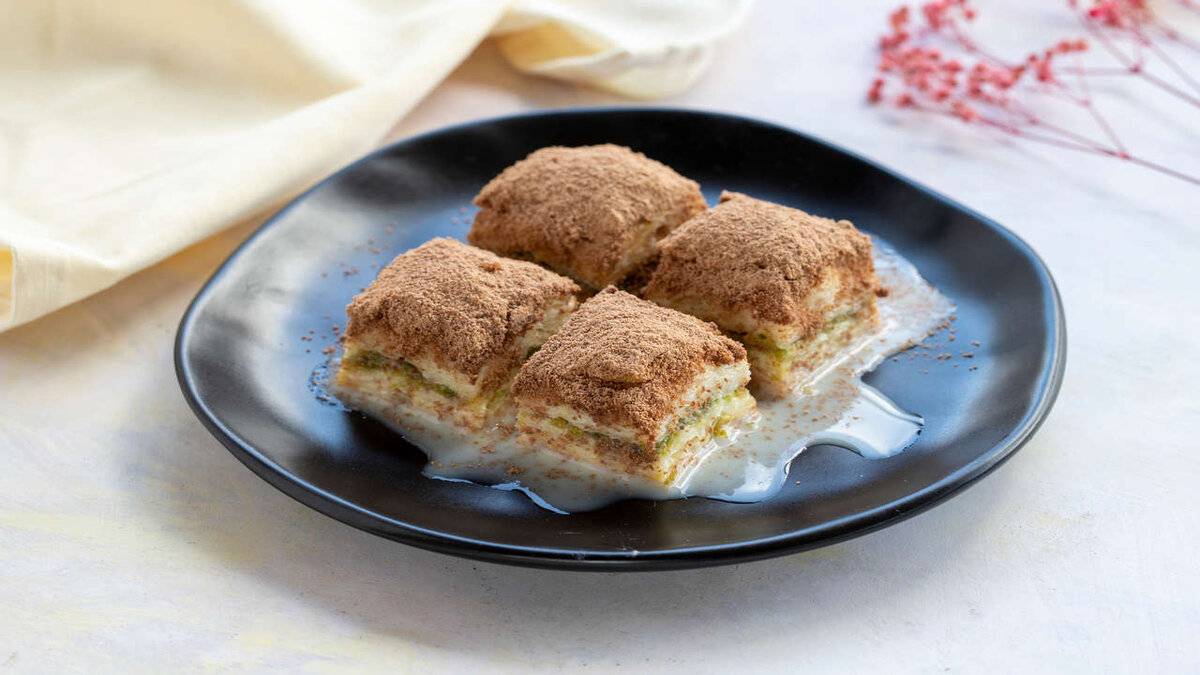 Çikolatalı soğuk baklava