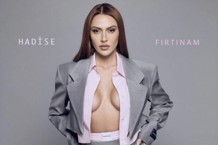 Hadise, yeni şarkısının kapak fotoğrafını paylaştı