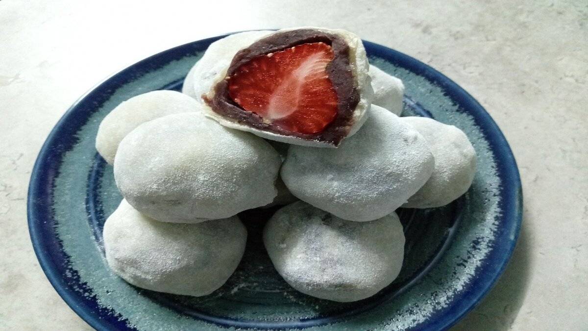 5 malzemeyle evde mochi tarifi!